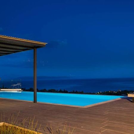 New Villa Blue With Private Pool At Trapezaki Livathos  Exterior foto